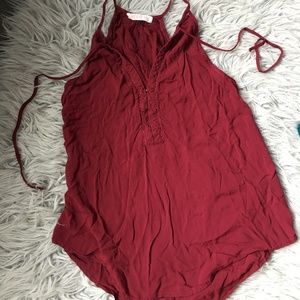 Tank style top